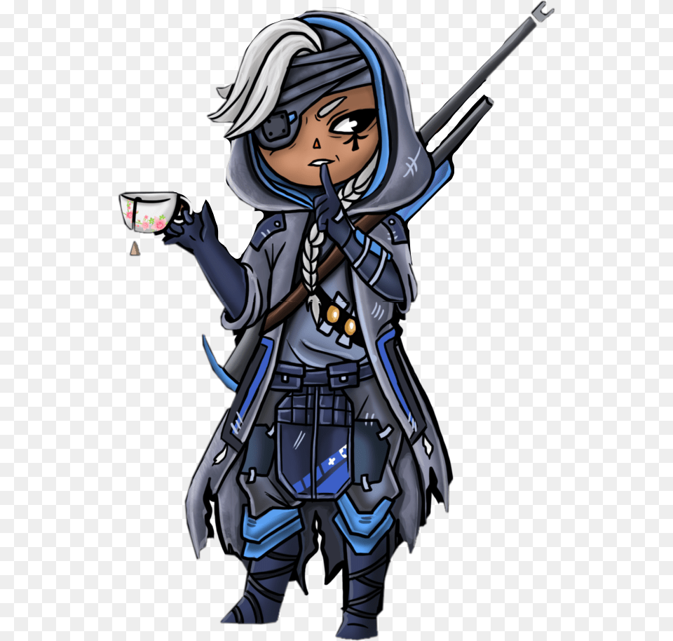 Transparent Ana Overwatch Ana Overwatch, Book, Comics, Publication, Adult Png