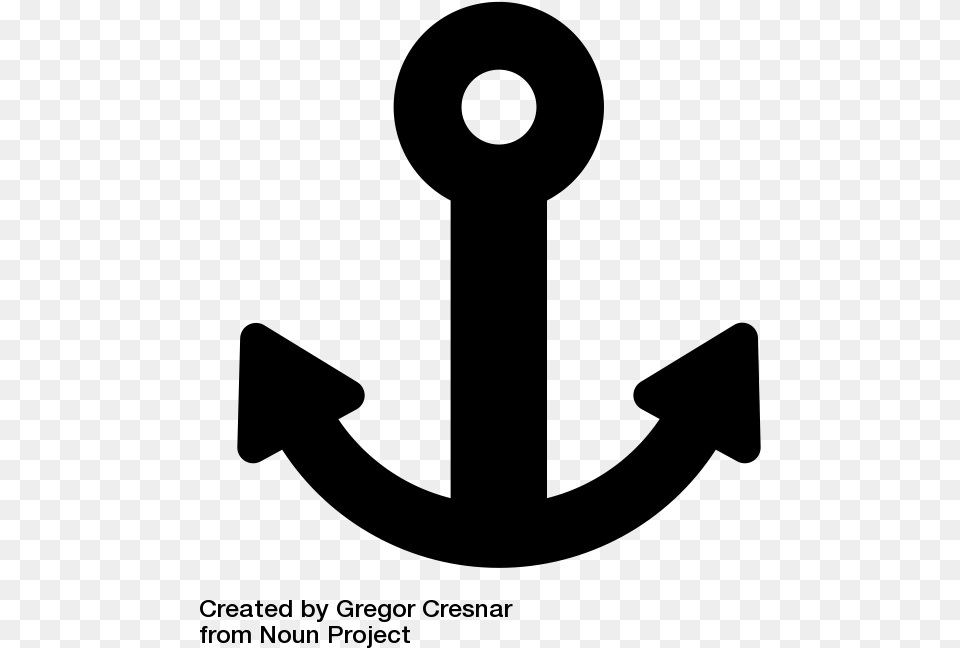 Transparent Anchor, Gray Png Image