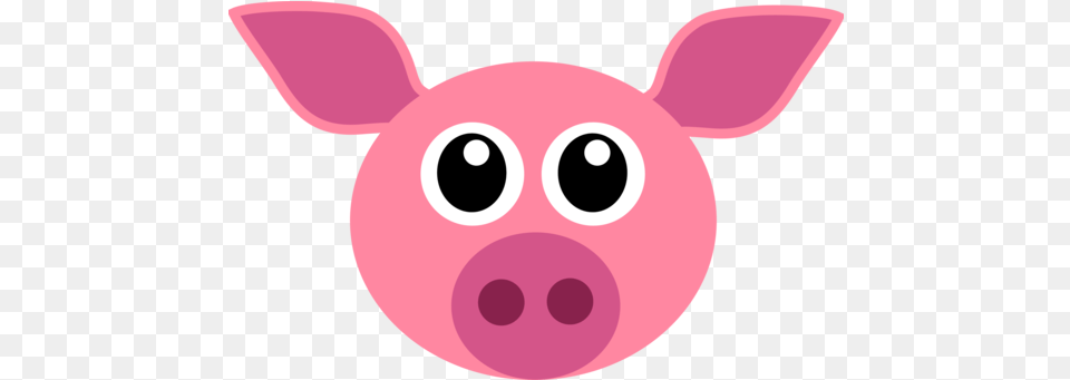 Transparent And Svg Vector Face Cochon, Animal, Mammal, Pig, Fish Free Png