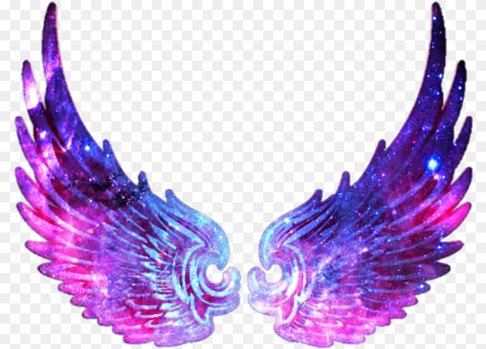 Transparent Angel Wings Tumblr, Accessories, Purple, Jewelry, Gemstone Free Png
