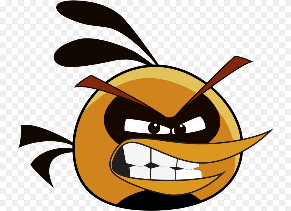 Anger Clipart Angry Birds Bubbles Angry, Animal, Bee, Insect, Invertebrate Free Transparent Png