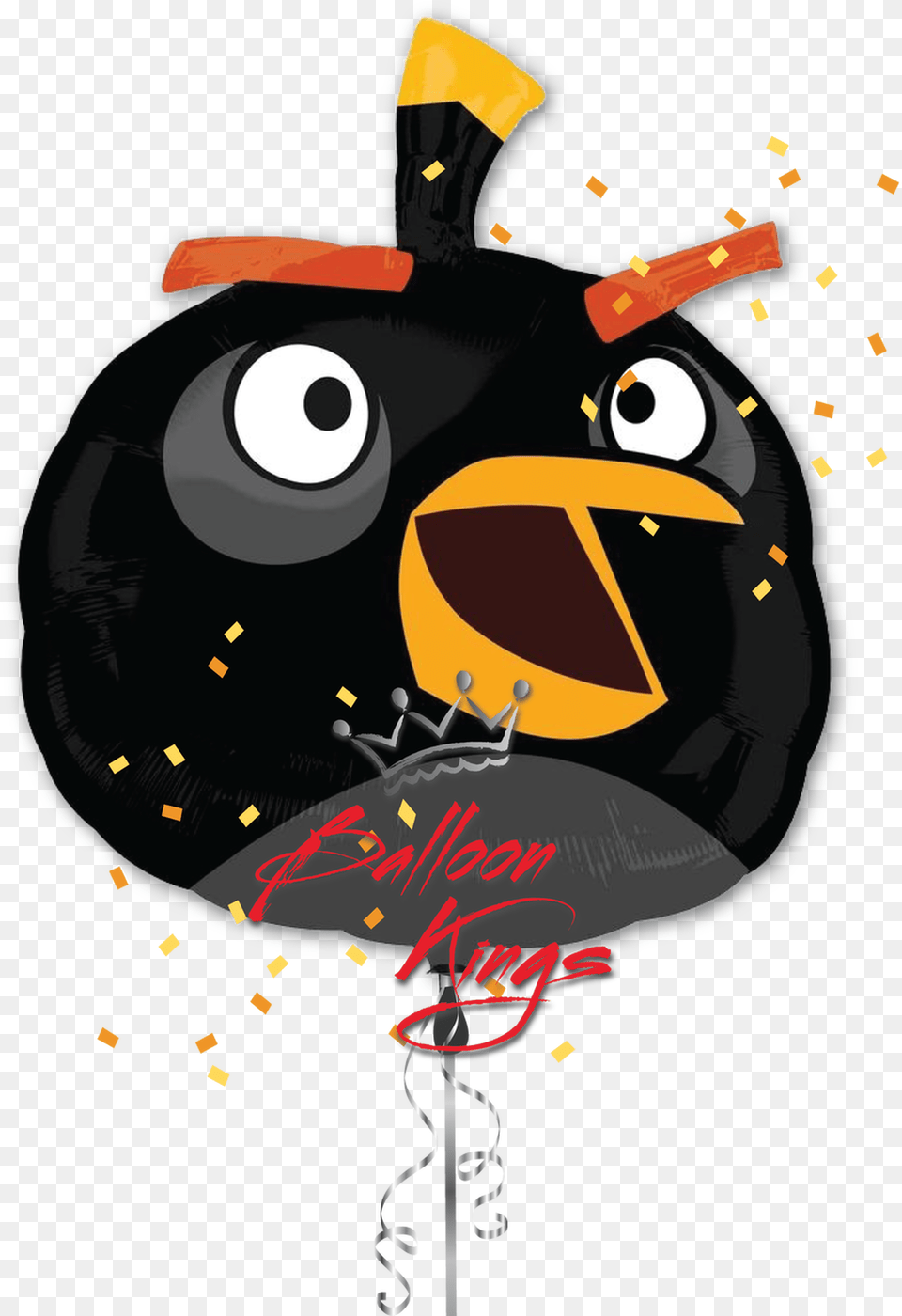 Transparent Angry Bird Angry Birds Black Bird Png Image