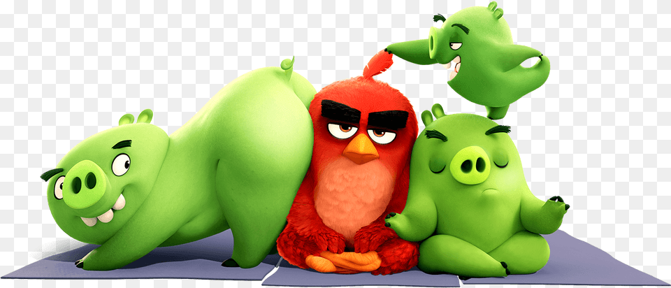 Transparent Angry Birds Birthday Clipart Angry Birds Movie 2 Shop, Toy, Green, Plush Free Png