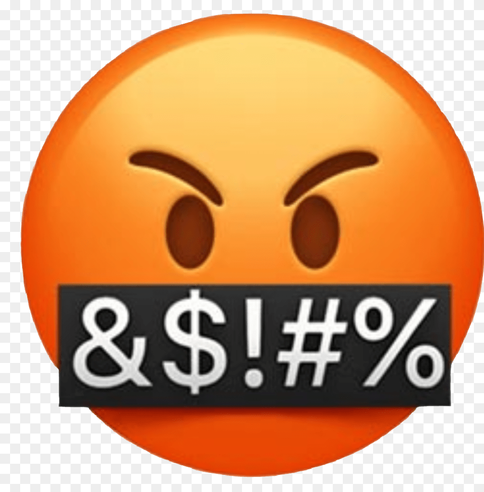 Transparent Angry Face Emoji Anger Emoji, Logo Free Png