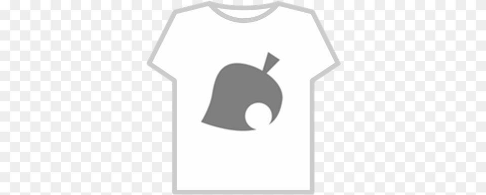 Transparent Animal Crossing Leaf Roblox T Shirt Face, Clothing, T-shirt Free Png