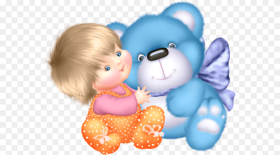 Transparent Animalitos Bebes Baby Shower Clip Art Cute Baby Teddy Bear, Toy, Person, Face, Head Png