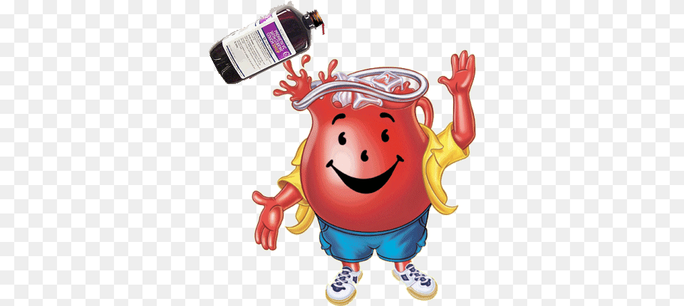 Transparent Animated Gif Blue Kool Aid Man, Baby, Person Png Image