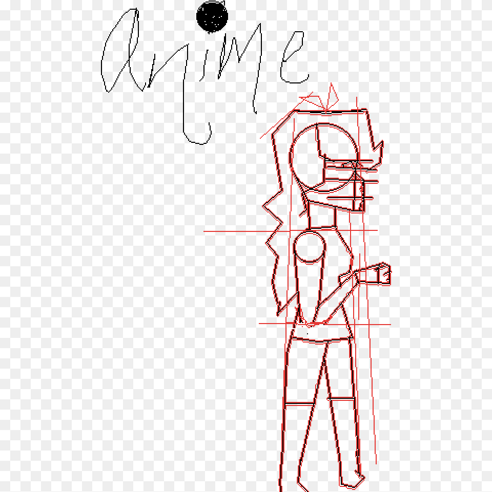 Transparent Anime Base Drawing, Person, Art Free Png