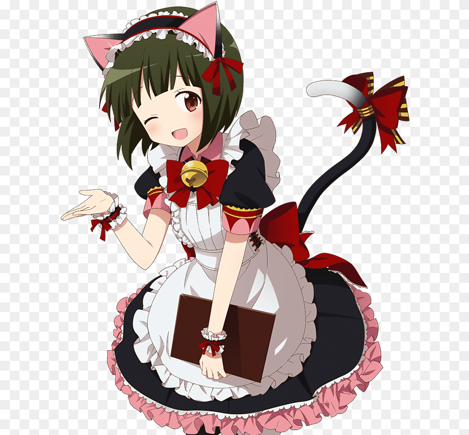 Transparent Anime Cat Maid Anime, Book, Clothing, Comics, Costume Free Png