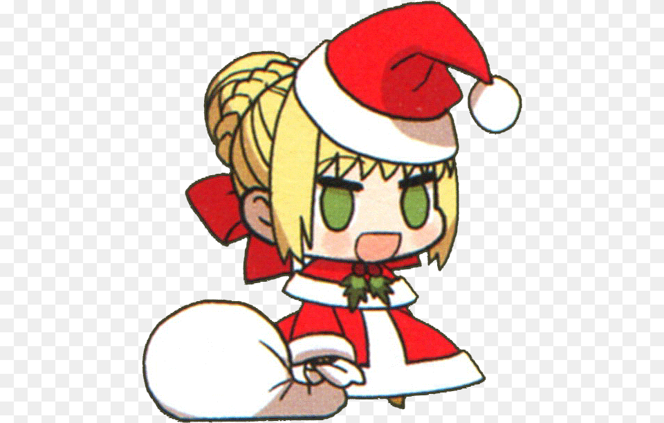 Transparent Anime Christmas Hat Padoru Padoru Gif, Baby, Person Free Png Download