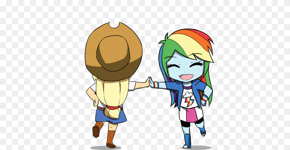 Transparent Anime Dancing Gif Clipart Cute My Little Pony Equestria Girls, Book, Comics, Publication, Baby Png