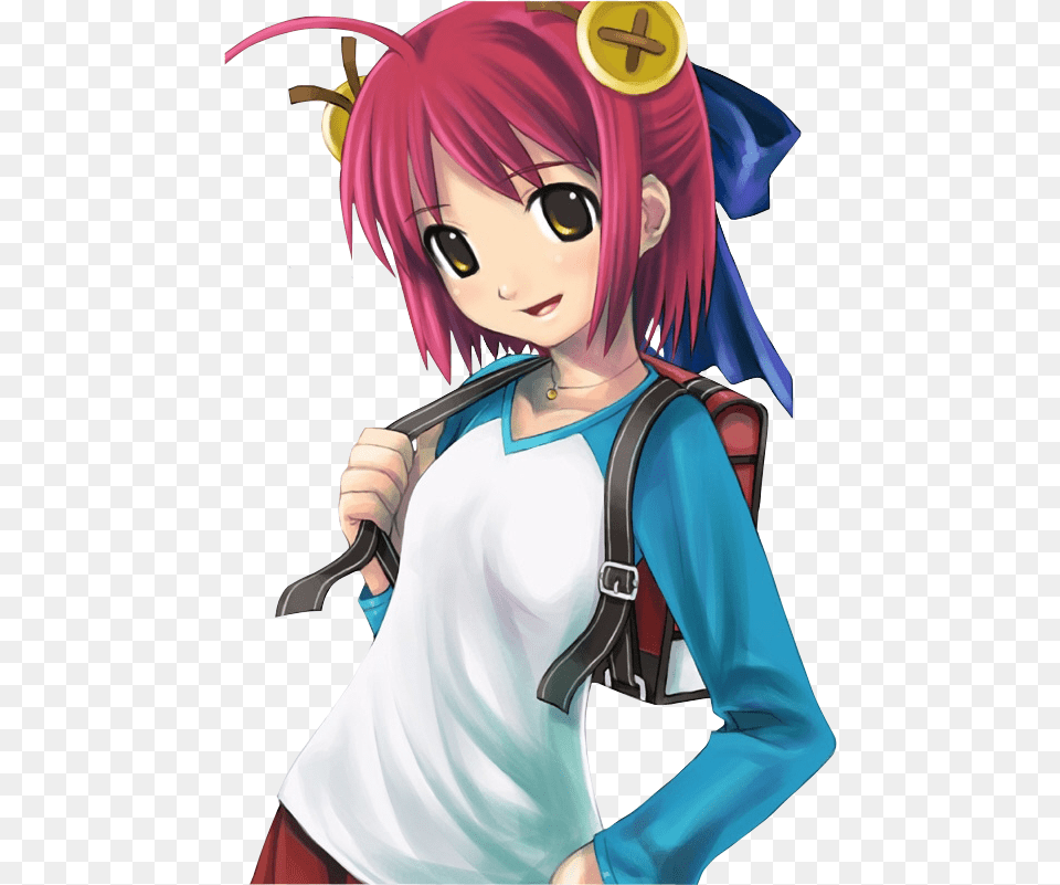 Transparent Anime Girl Cartoon Girl Pic, Book, Comics, Publication, Adult Free Png Download