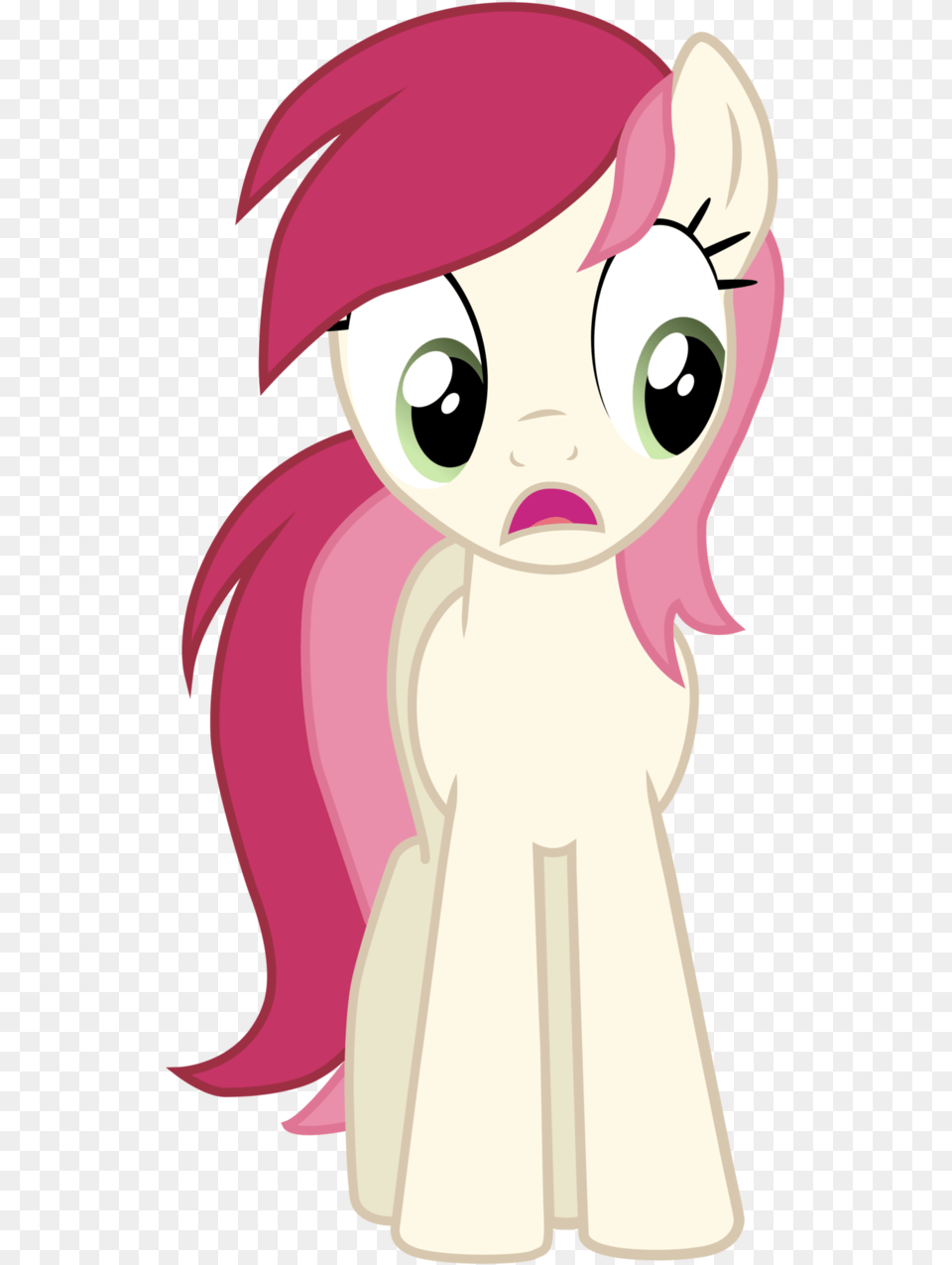 Transparent Anime Girl Confused Roseluck Mlp, Book, Comics, Publication, Baby Png Image
