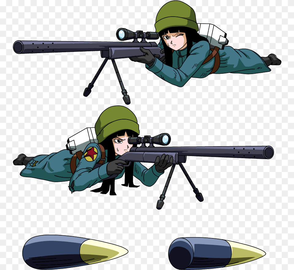 Transparent Anime Gun Mai Dragon Ball, Weapon, Firearm, Rifle, Sniper Free Png