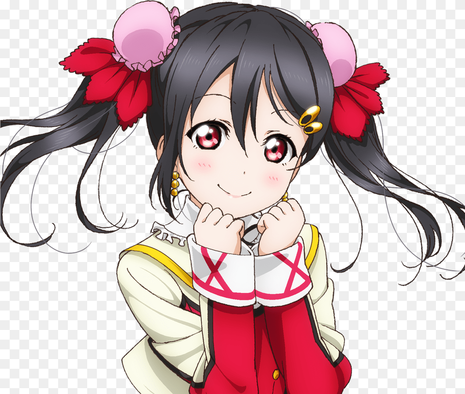 Transparent Anime Love Live Nico Yazawa Transparent Gif, Book, Comics, Publication, Baby Png Image