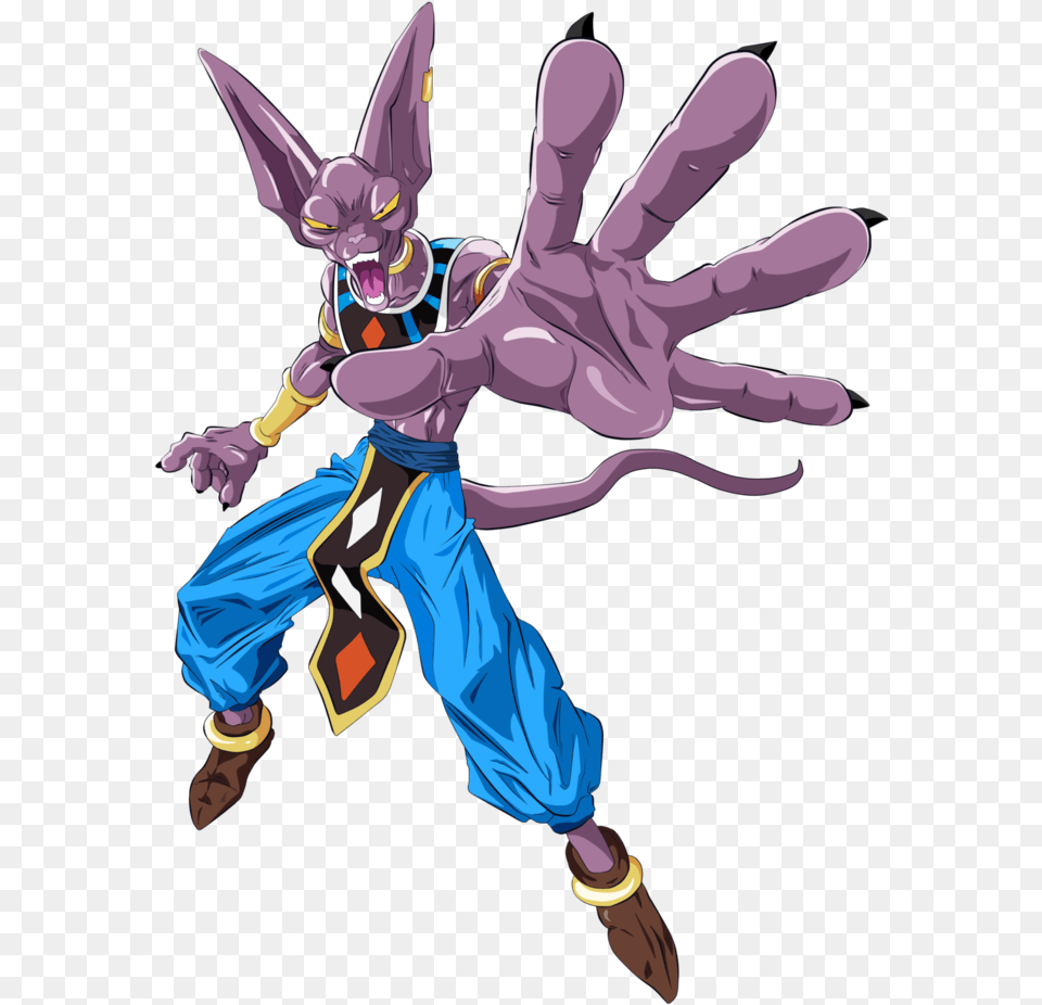 Anime Picture Freeuse Stock Beerus, Book, Comics, Publication, Purple Free Transparent Png