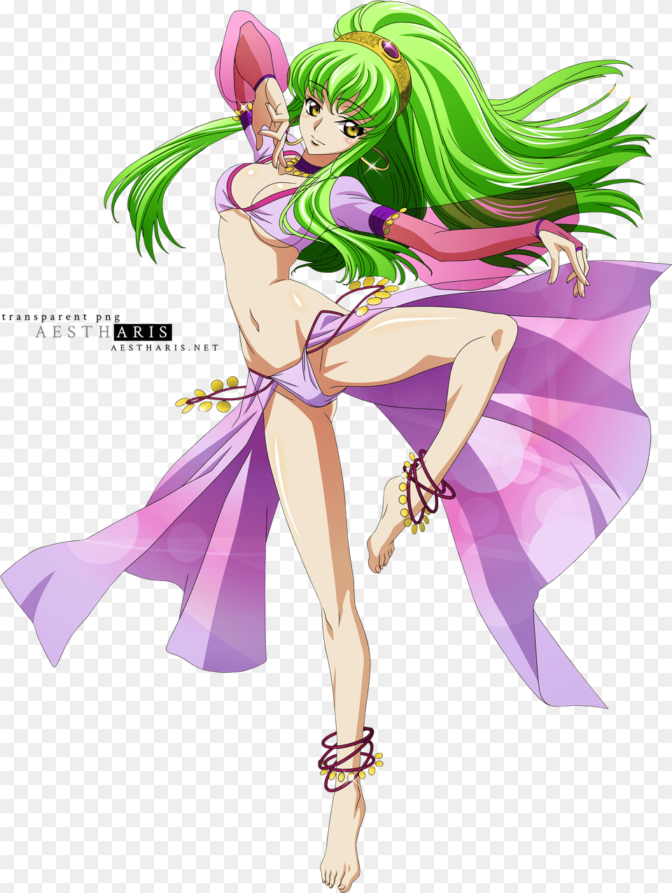Anime Renders Aestharis Manga Cc Code Geass, Adult, Publication, Person, Woman Free Transparent Png