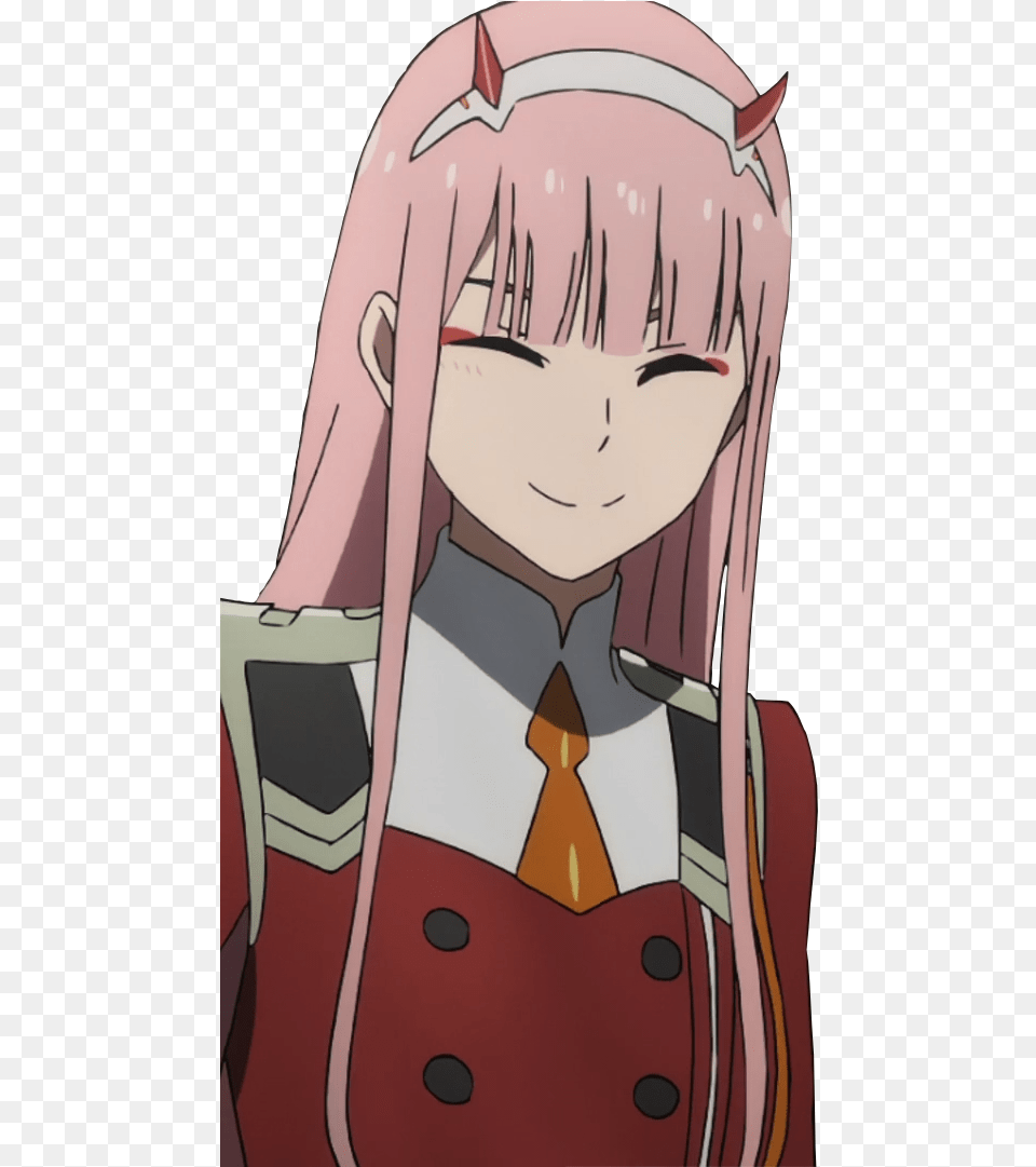 Anime Smile Background Zero Two, Person, Face, Head, Skating Free Transparent Png