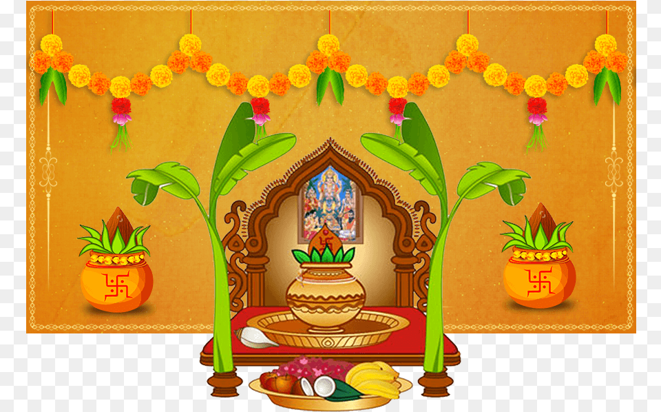 Transparent Annaprashan Clipart Satyanarayan Pooja, Altar, Architecture, Building, Church Png