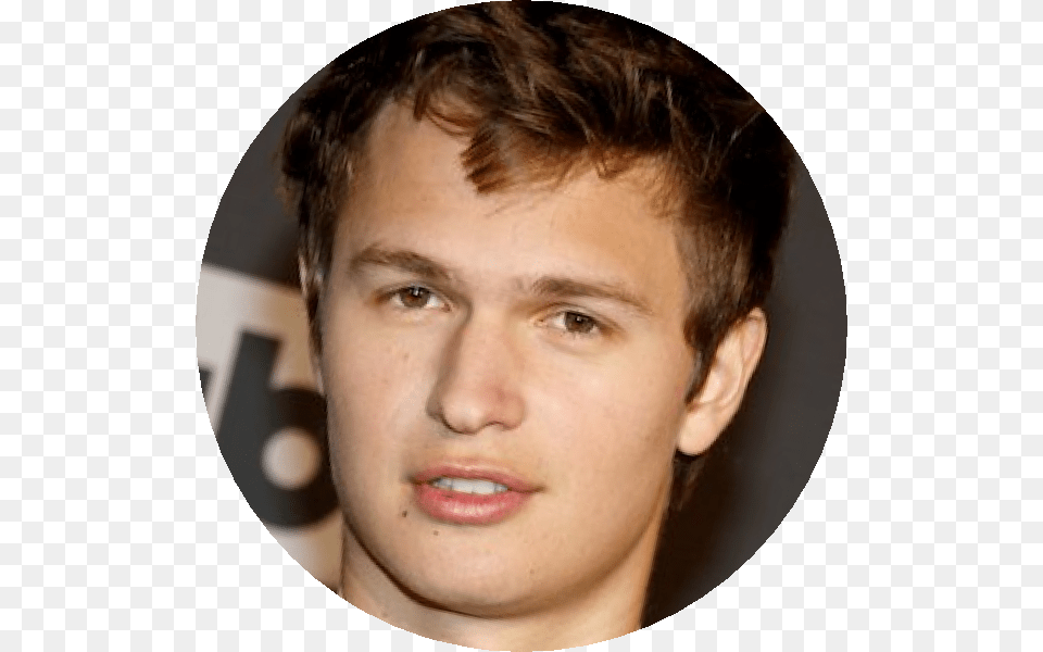 Transparent Ansel Elgort Boy, Person, Face, Head, Adult Free Png