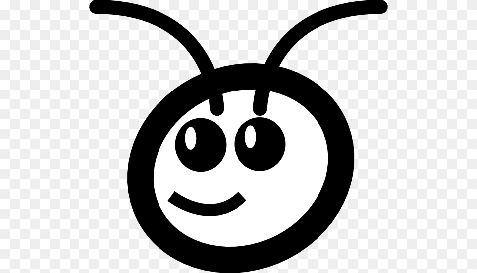 Transparent Ant Clipart Ant Black And White, Stencil, Animal, Bee, Insect Png