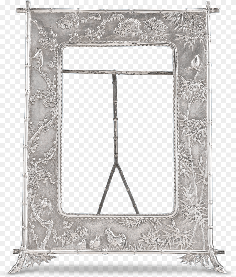 Transparent Antique Silver Frame Metal Free Png Download