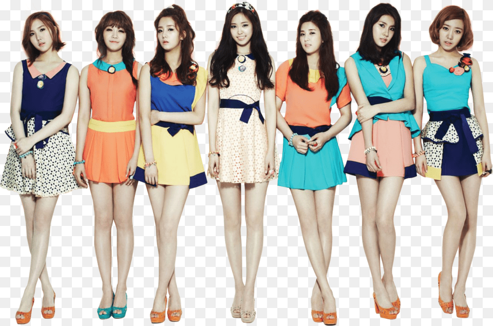 Transparent Apink Apink Une Annee Album Cover, Skirt, Clothing, Dress, Woman Png Image
