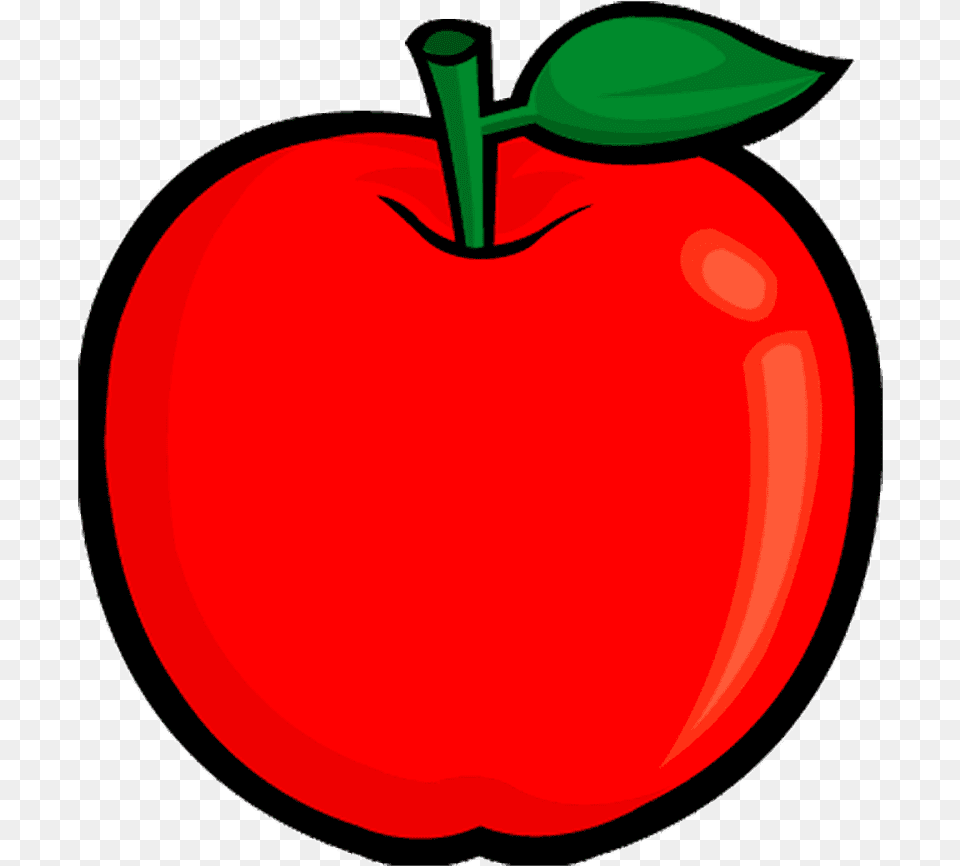 Transparent Apple Clip Art Vector Apple Clipart, Food, Fruit, Plant, Produce Png Image