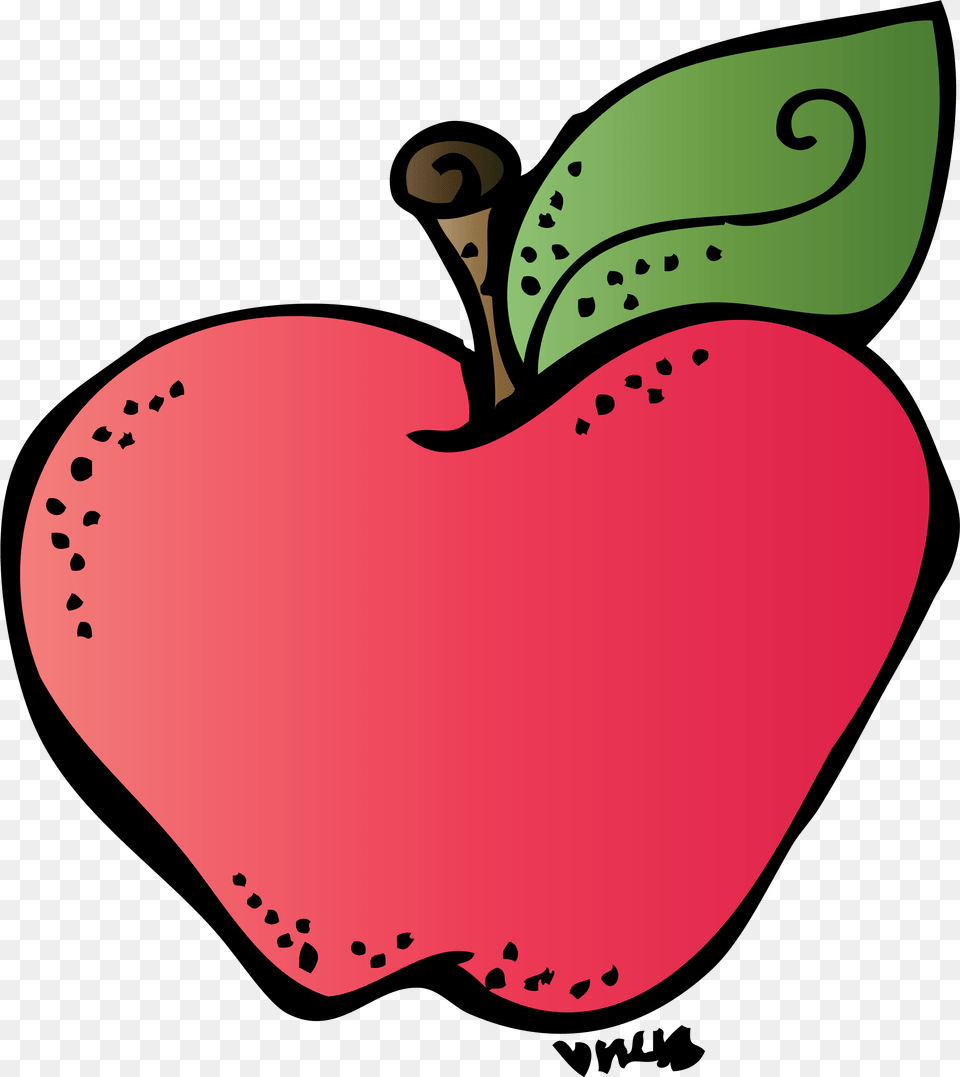 Transparent Apple Clipart Back To School Melonheadz, Food, Fruit, Plant, Produce Free Png Download
