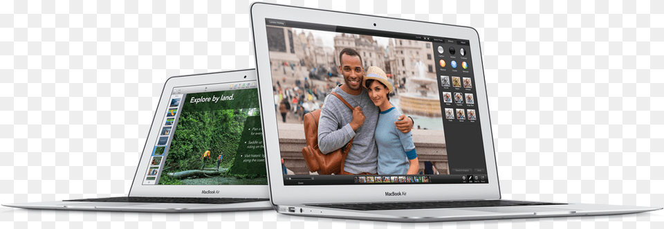 Transparent Apple Laptop, Pc, Computer, Electronics, Person Free Png