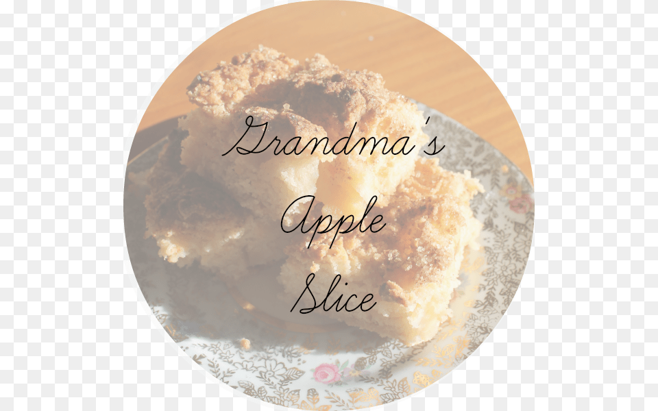 Transparent Apple Slice Sugar Cake, Plate, Dessert, Food, Meal Png Image