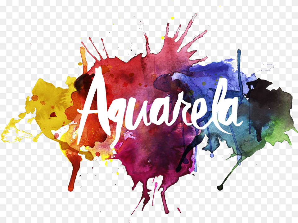 Transparent Aquarela Transparent Background Paint Splash Png