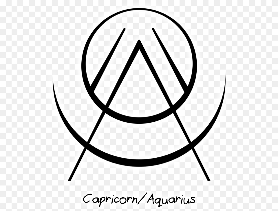 Transparent Aquarius Symbol Aquarius Tattoo Transparent Background, Emblem, Logo Png