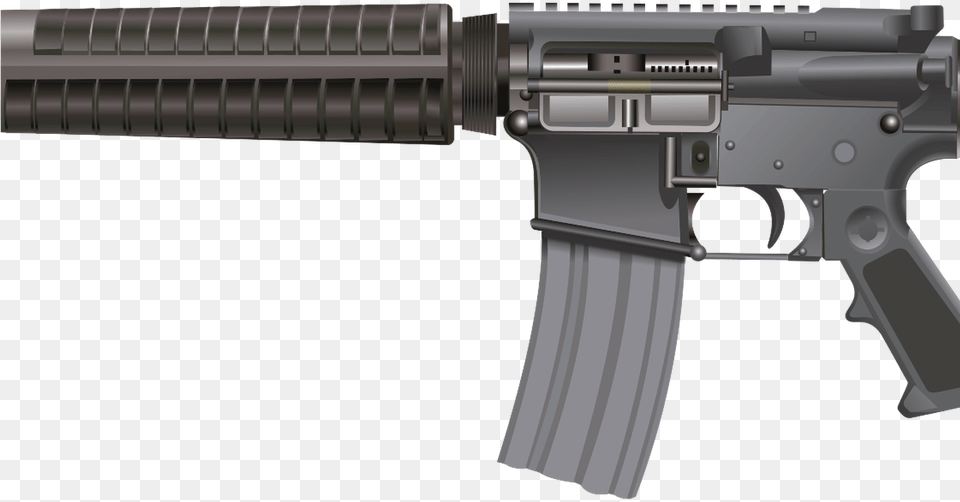 Transparent Ar 15 Clipart Transparent Ar 15, Firearm, Gun, Rifle, Weapon Free Png