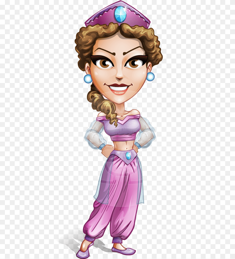 Transparent Arabian Dancer Clipart Cartoon, Book, Comics, Publication, Person Free Png