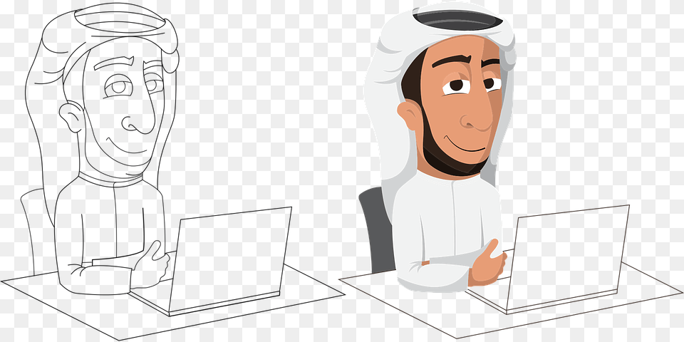 Transparent Arabic Arab Man Graphics, Adult, Person, Male, Pc Free Png Download