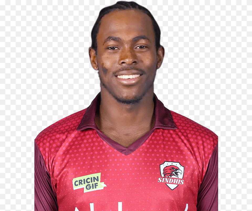 Transparent Archer Jofra Archer, Adult, Shirt, Person, Neck Png