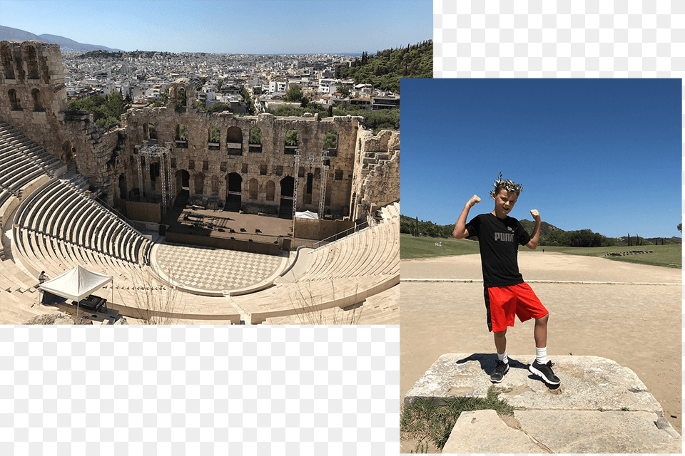 Transparent Architecture People Odeon Of Herodes Atticus, Amphitheatre, Photography, Clothing, Building Png Image