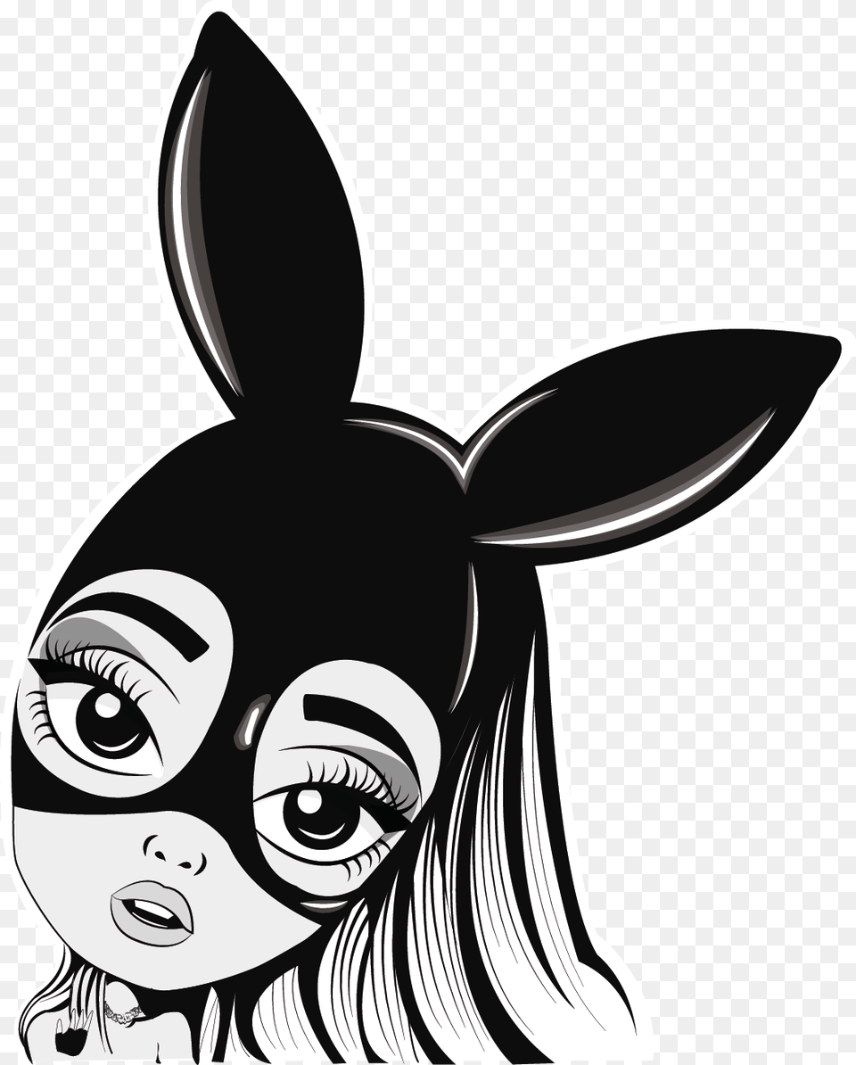 Transparent Ariana Grande Dangerous Woman, Art, Person, Face, Head Free Png