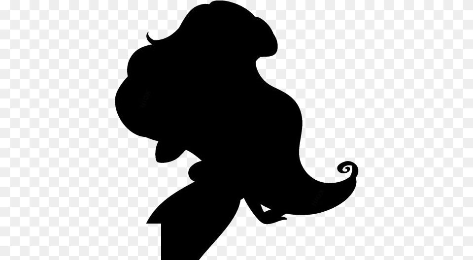 Ariel Little Mermaid For Silhouette Free Transparent Png