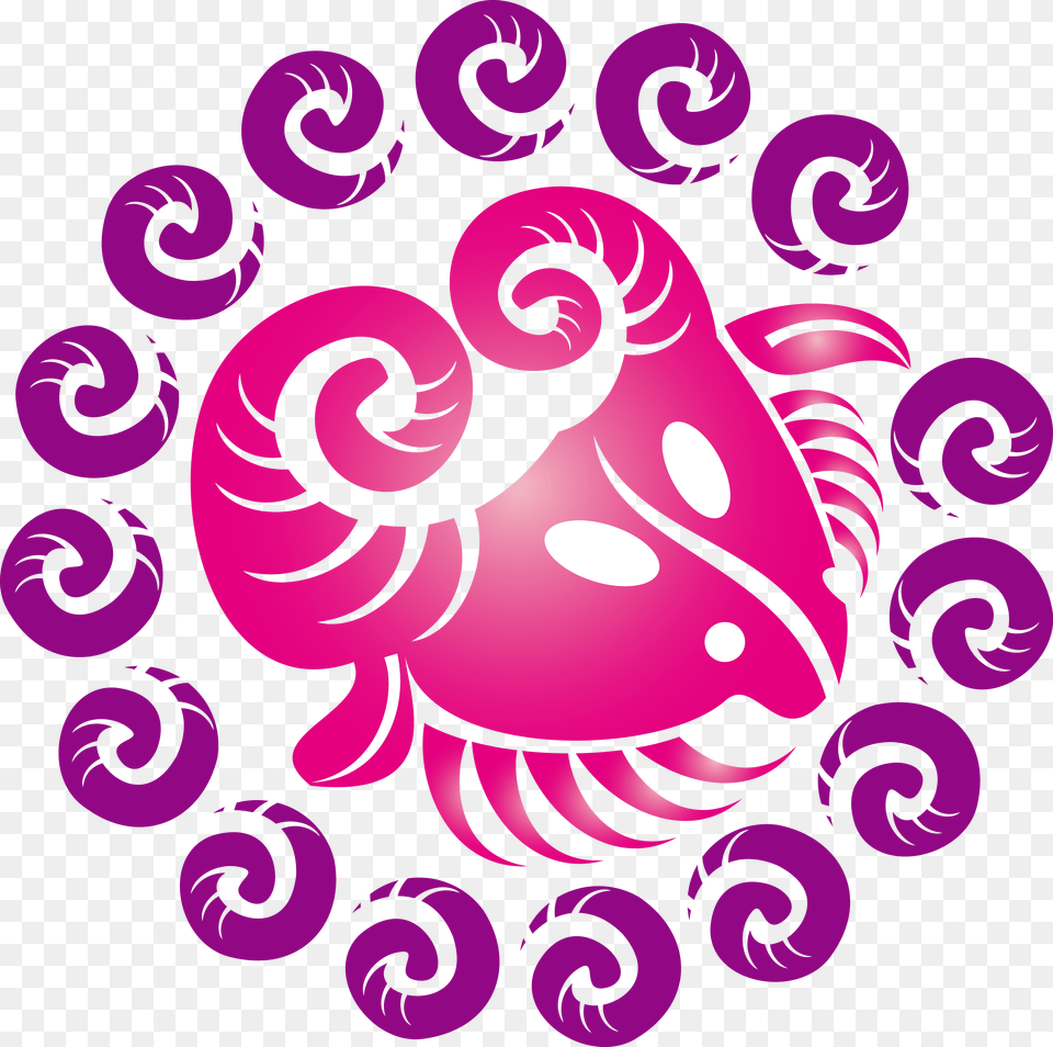 Transparent Aries, Art, Floral Design, Graphics, Pattern Png Image