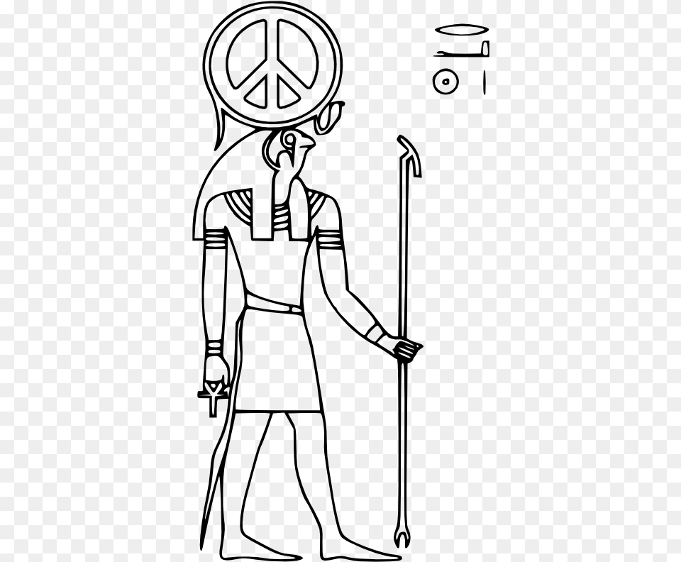 Transparent Armor Of God Clipart God Of Peace Ancient Egypt, Gray Free Png