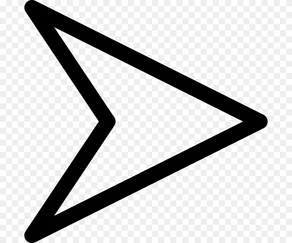 Transparent Arrow Right, Gray Png