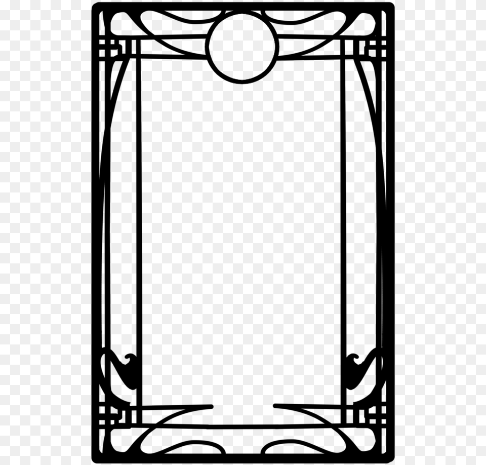 Transparent Art Deco Borders Png Image