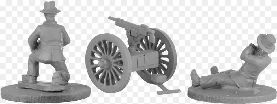 Transparent Artillery Cannon, Wheel, Figurine, Machine, Weapon Png