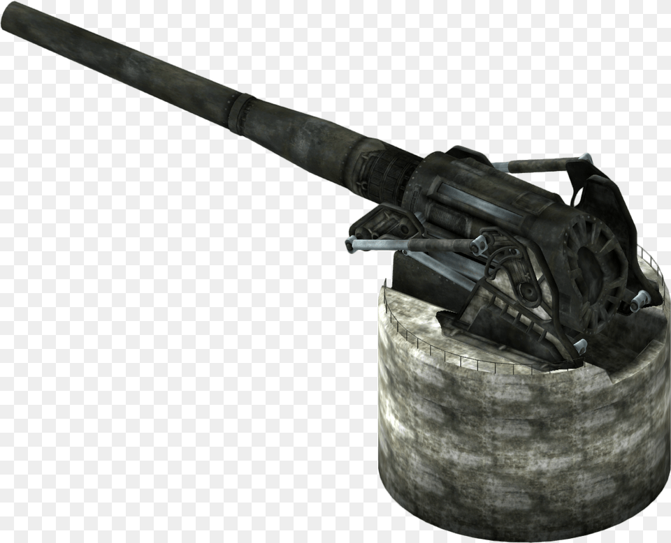 Transparent Artillery Fallout New Vegas Boomers Artillery, Weapon, Cannon, Gun Free Png
