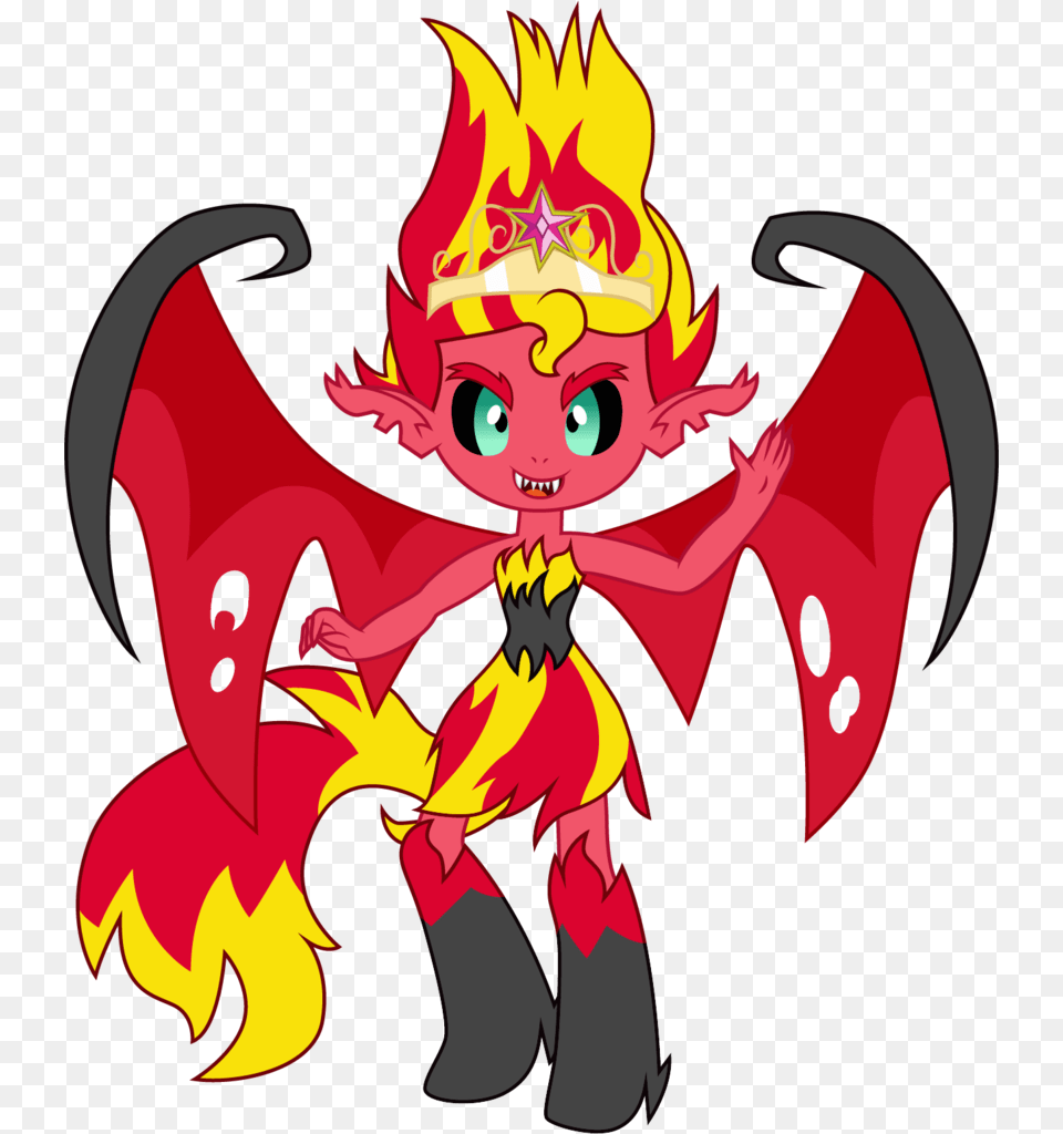Transparent Artist Cloudyglow Clothes Dress Element Sunset Shimmer Demon, Baby, Person, Face, Head Free Png