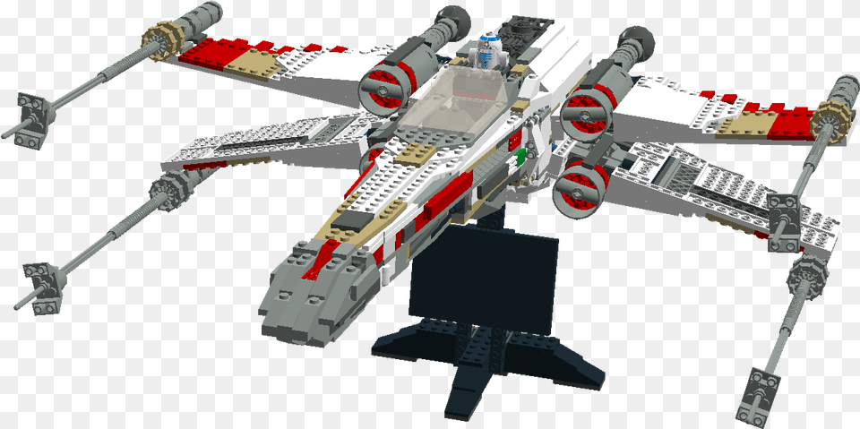 Transparent Arwing Lego, Aircraft, Spaceship, Transportation, Vehicle Free Png