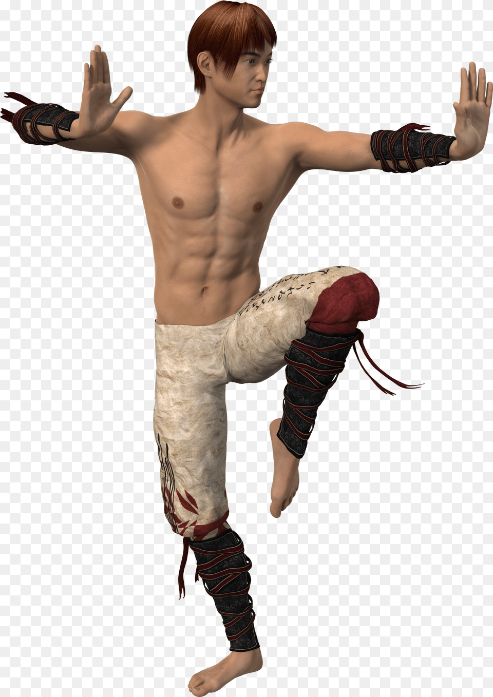Transparent Asian Man Asian Fight Pose, Finger, Back, Body Part, Person Png