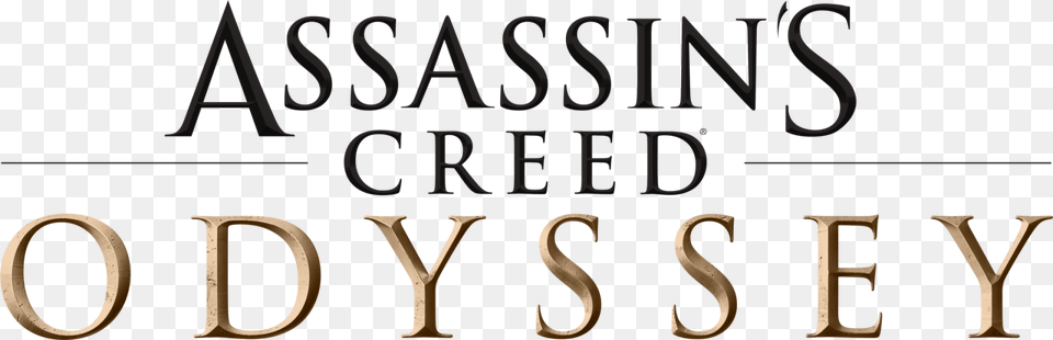 Transparent Assassin Assassins Creed Odyssey, Text, Alphabet, Ampersand, Symbol Free Png